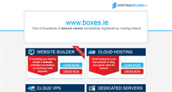 Desktop Screenshot of boxes.ie