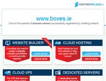 Tablet Screenshot of boxes.ie